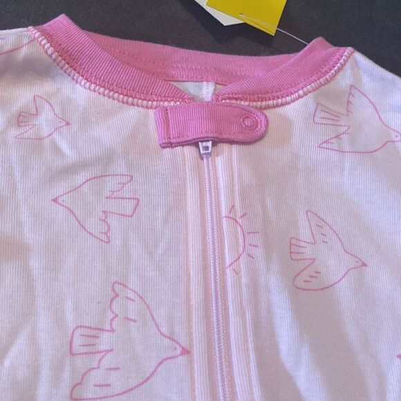 Kids Toddler Cat & Jack 2 Pack Footless Sleep Suit Pajamas Onsie Size 24M NWT - Picture 3 of 9